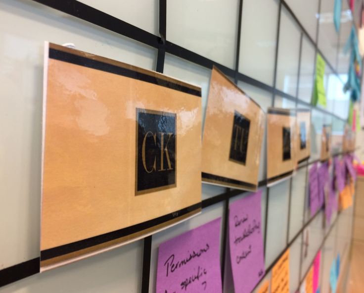 Gold Cards on our taskboard